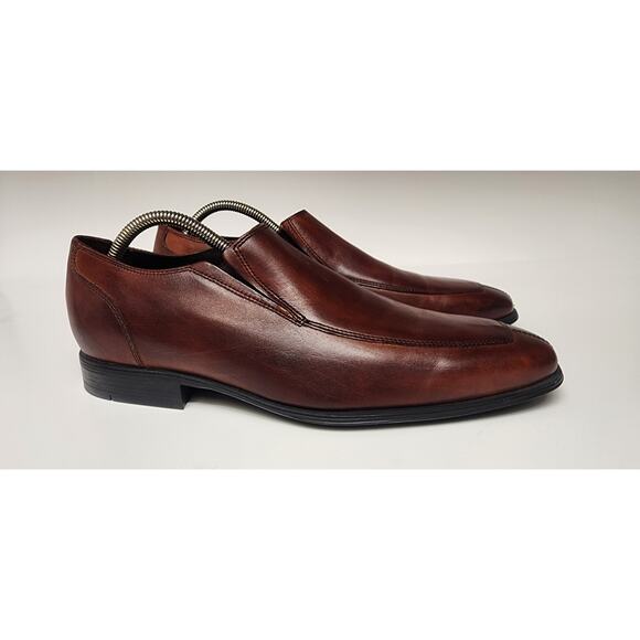 Cole Haan Shoes Men's Brown Slip-On Casual Dress Loafer Shoes Size 9.5 M - Picture 3 of 11